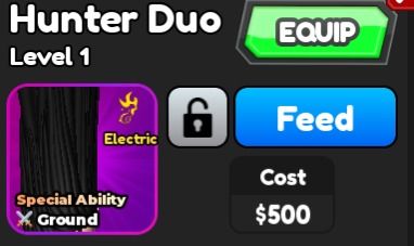 Hunter Duo, Hunter Duo (Enranged) Bonecos raros de trade de torneio