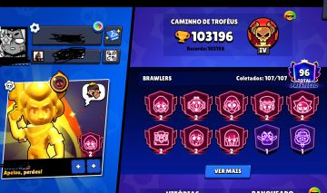Conta Brawl Stars, MUITO UPADA
