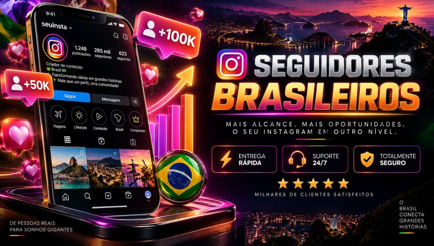 [MAIS BARATO] SEGUIDORES INSTAGRAM - CURTIDAS E VIEWS
