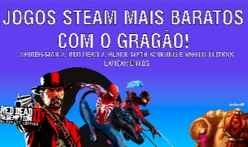 JOGOS STEAM OFFLINE (RED DEAD 2 MAIS BARATO DO SITE!)