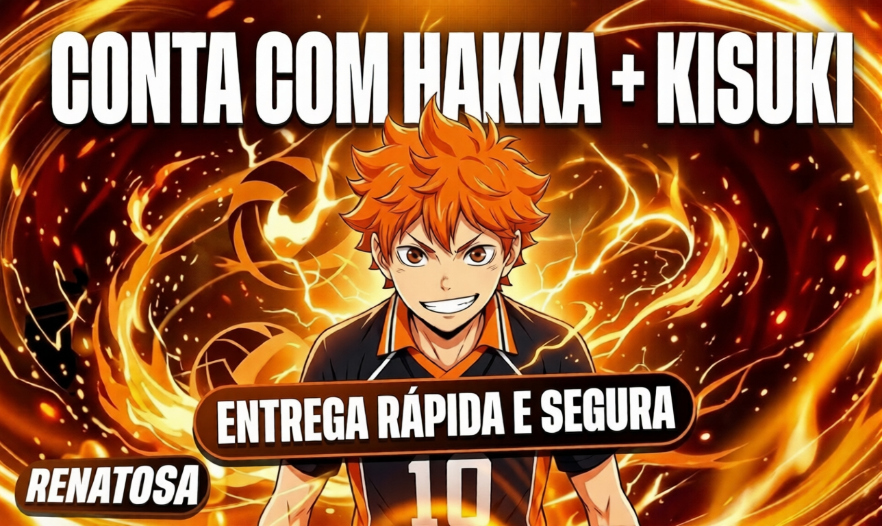 CONTA | HAIKYUU LEGENDS (ROBLOX) | HAKKA + KISUKI