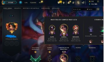 CONTA LEAGUE OF LEGENDS - ESMERALDA IV 67 SKINS 2 ULTIMATE lv89 upada a mão