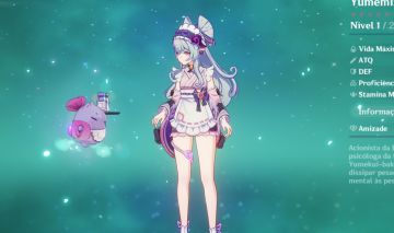 Genshin Impact Starter Ar 25 | Yumemizuki Mizuki + Qiqi | 17 Personagens | Fa