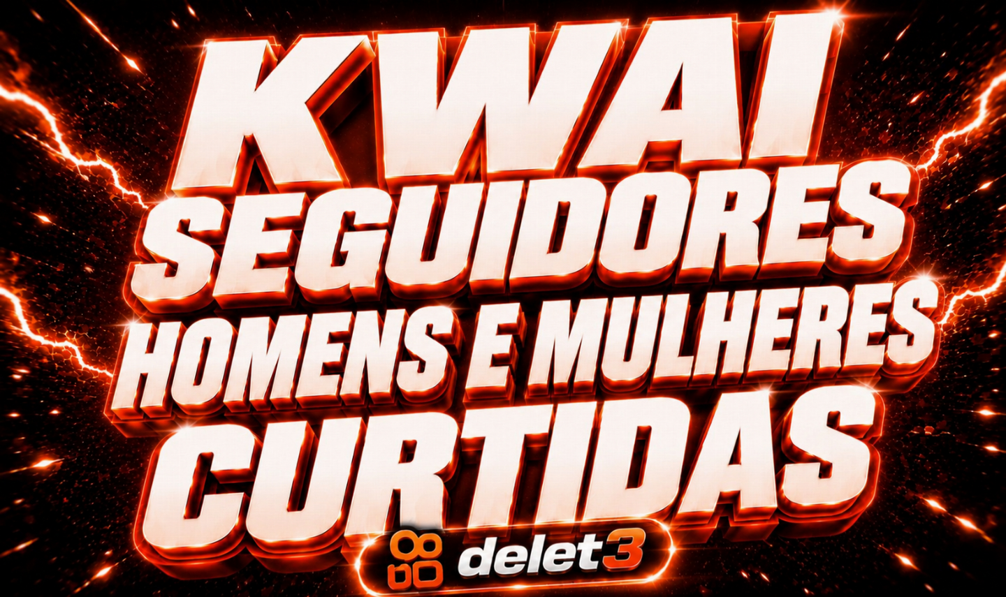 [MELHOR PREÇO] KWAI | SEGUIDORES BRASILEIRO | CURTIDAS | HOMENS e MULHERES