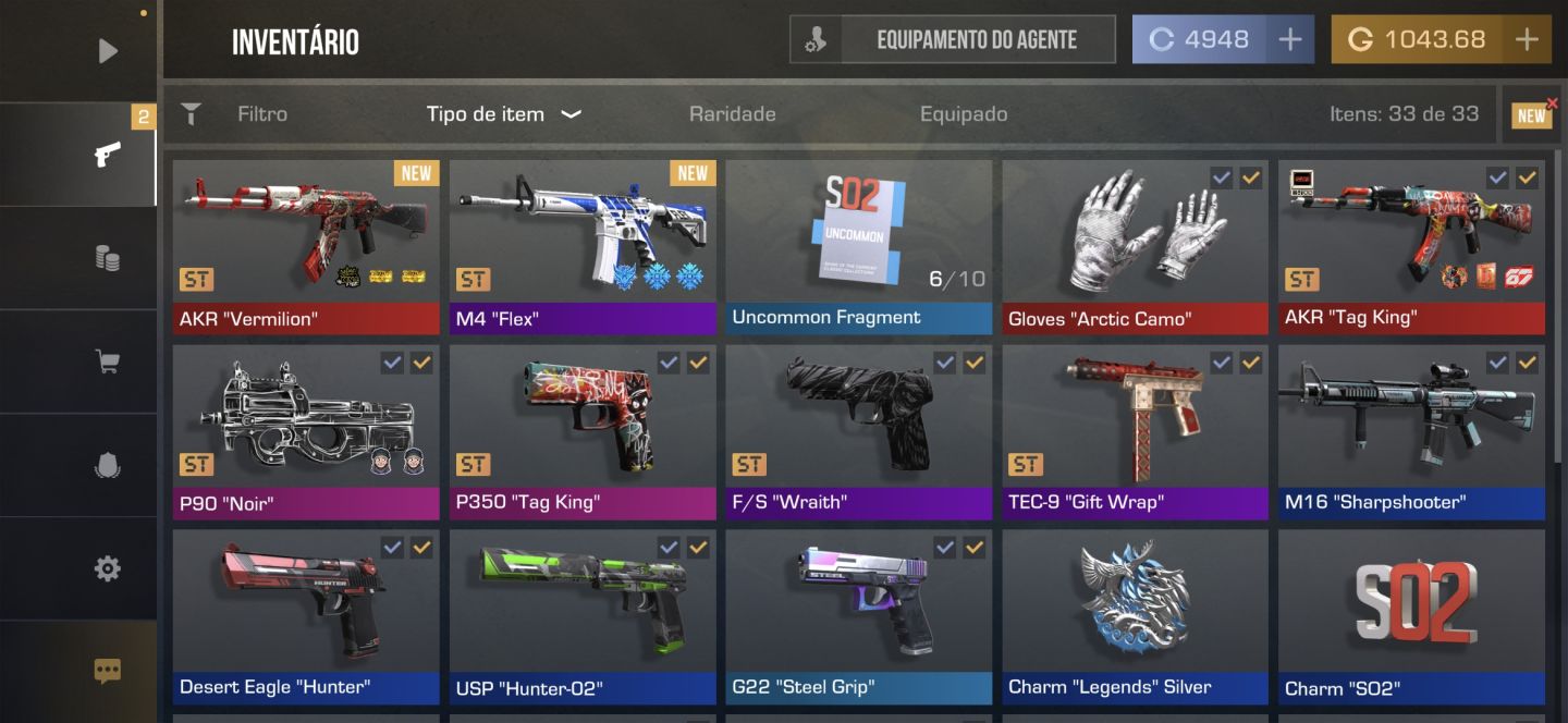 CONTA DO STANDOFF 2 NV 46 !