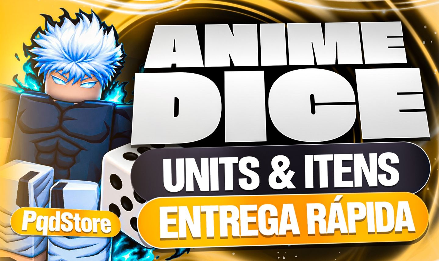 [LANÇAMENTO] Anime Dice | Units, Itens & Contas