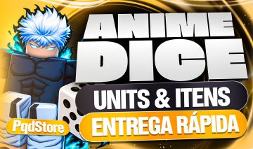 [LANÇAMENTO] Anime Dice | Units, Itens & Contas