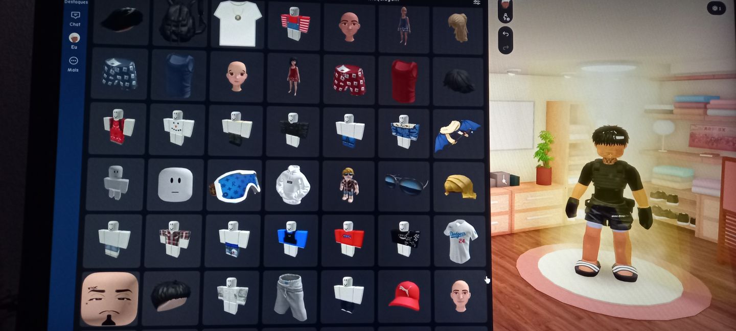 CONTA ROBLOX CRIADA EM 2018