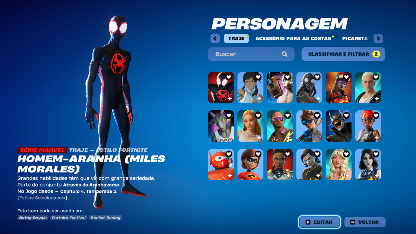 CONTA DE FORTINITE FULL ACESSO RARA E MEGA GEMADA!