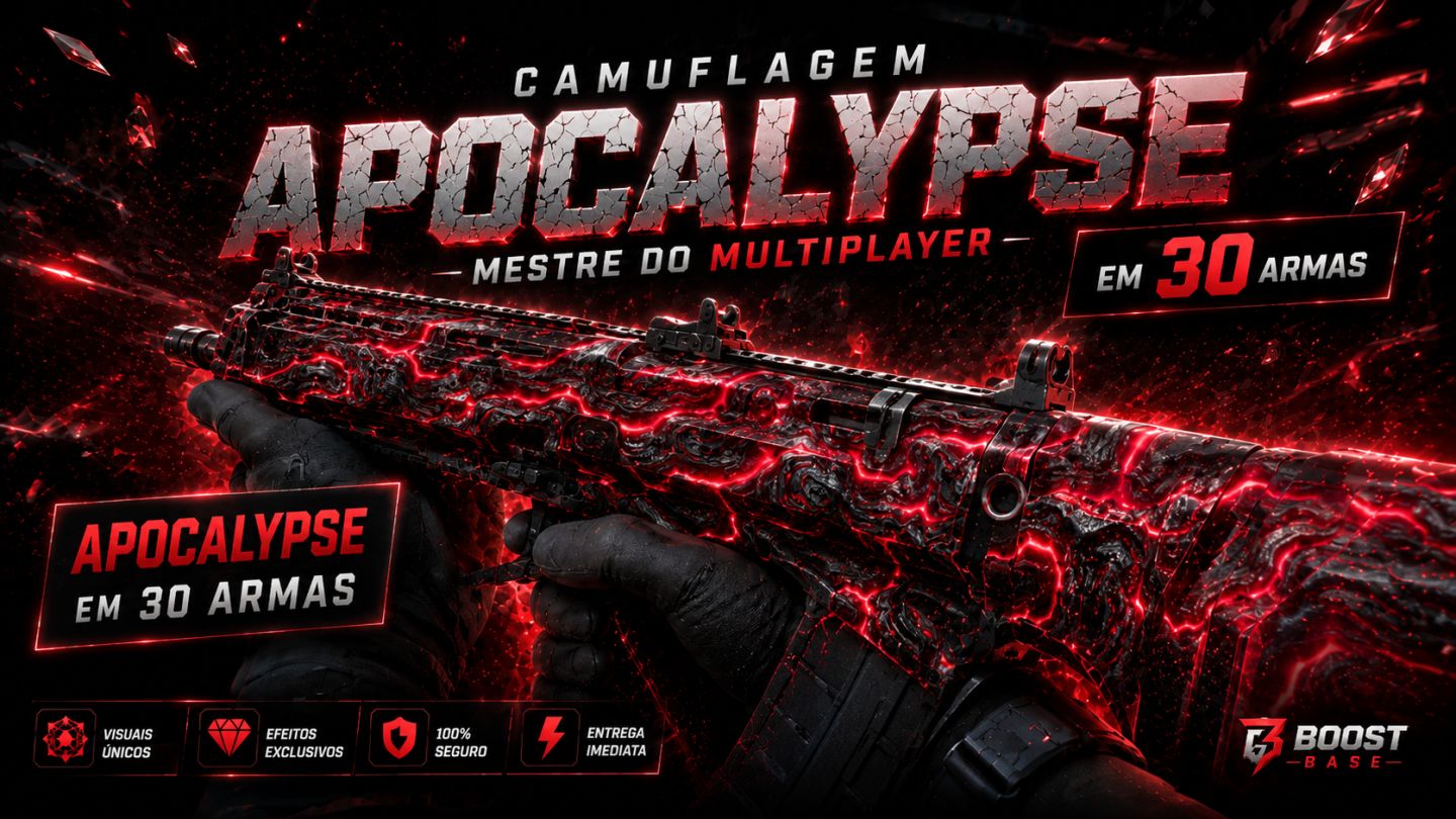 Warzone BO7 Singularity 30 Armas na Sua Conta | Login QR Code | Sem Senha