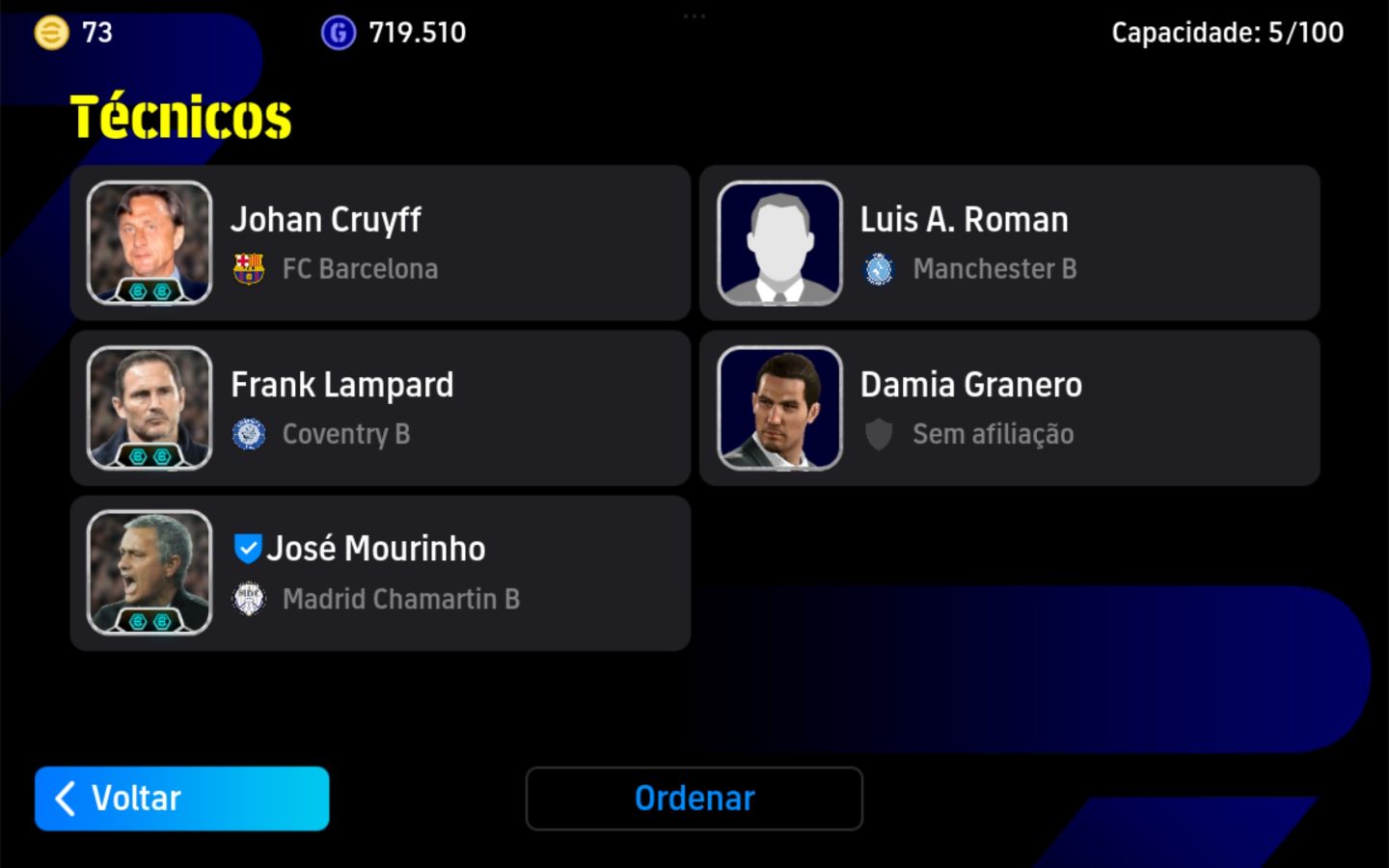 Conta efootball rara