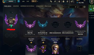 CONTA MESTRE BOM MMR, EX GM, TODOS OS CAMPEOES E POSSUI DADOS DE RECUPERAÇÃO