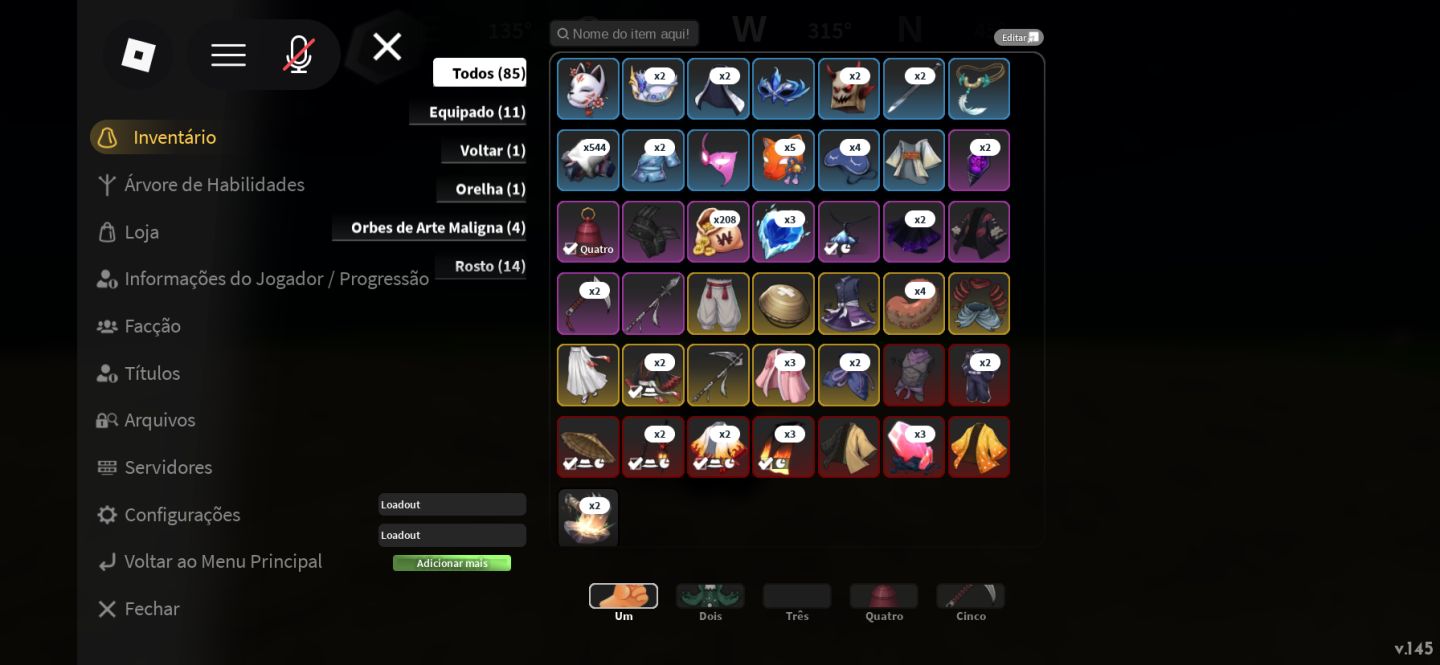 Conta Roblox TOP Gran Piece (Dragon + Bounty Alto) | Project Slayers 2 Nv 150