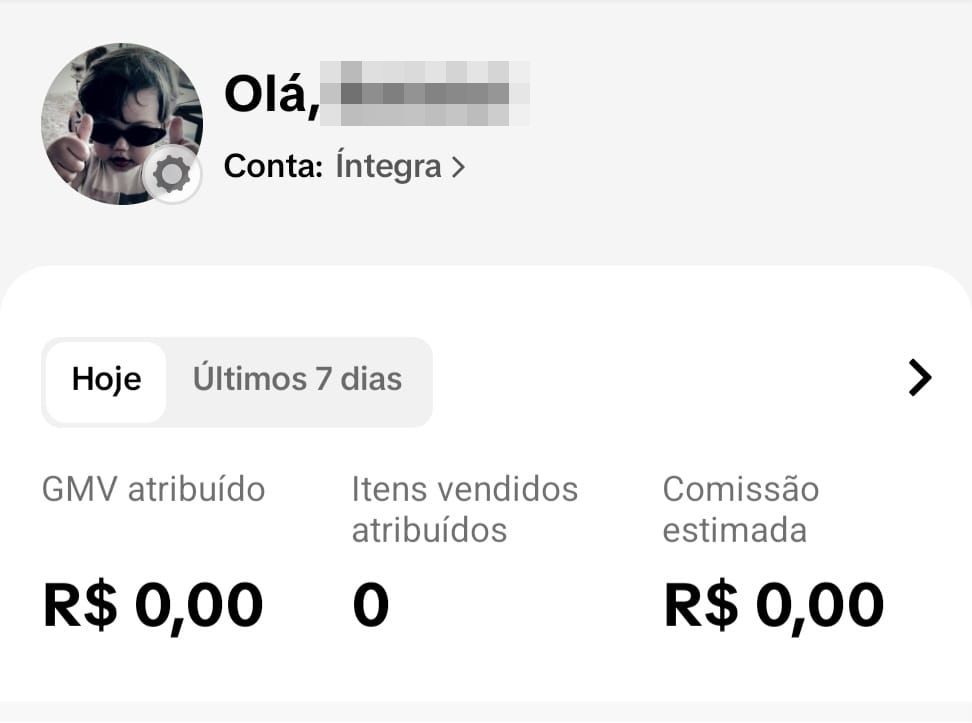 CONTA DE TIKTOK COM +1K DE SEGUIDORES E TIKTOK SHOP ATIVO!!