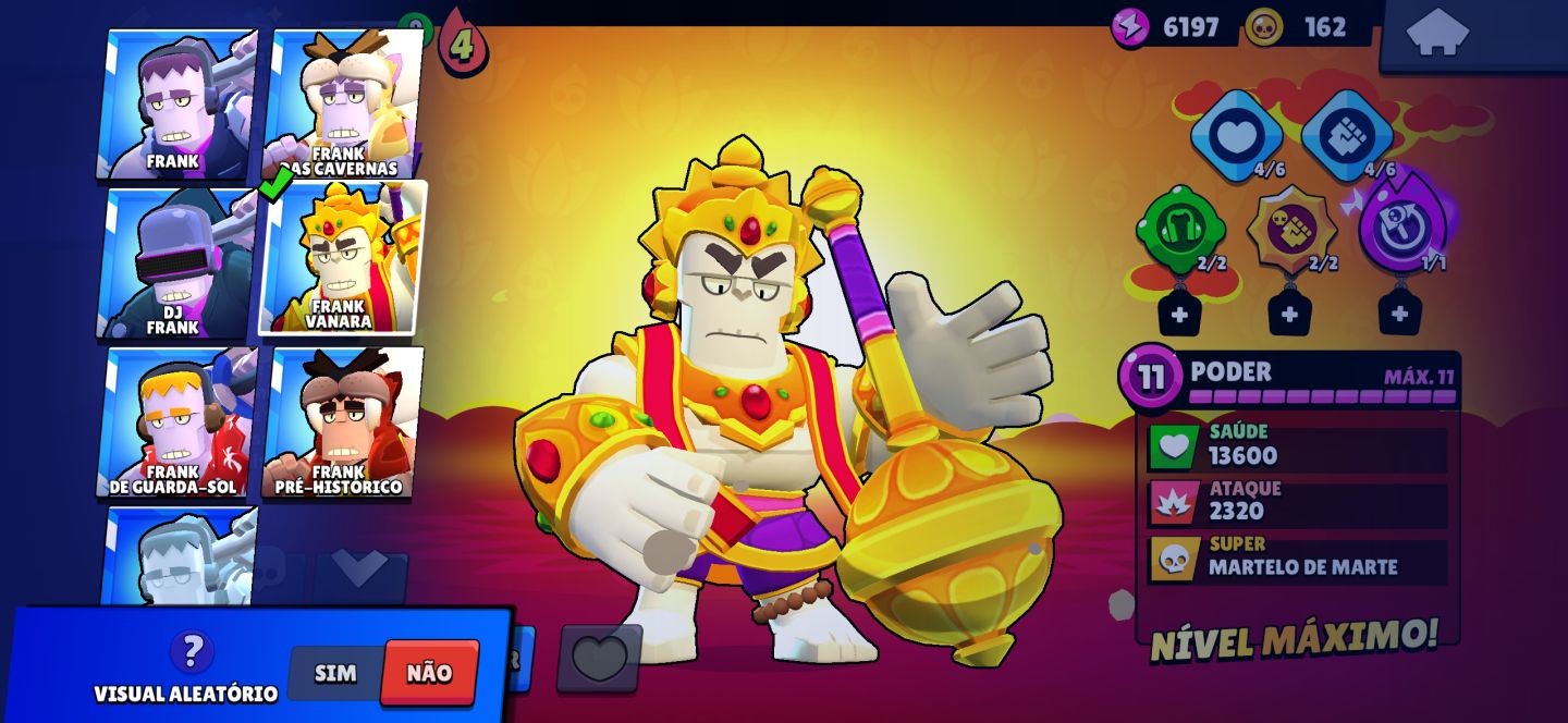Conta brawl stars full, com varias skins exclusivas que não voltam mais, 50k+