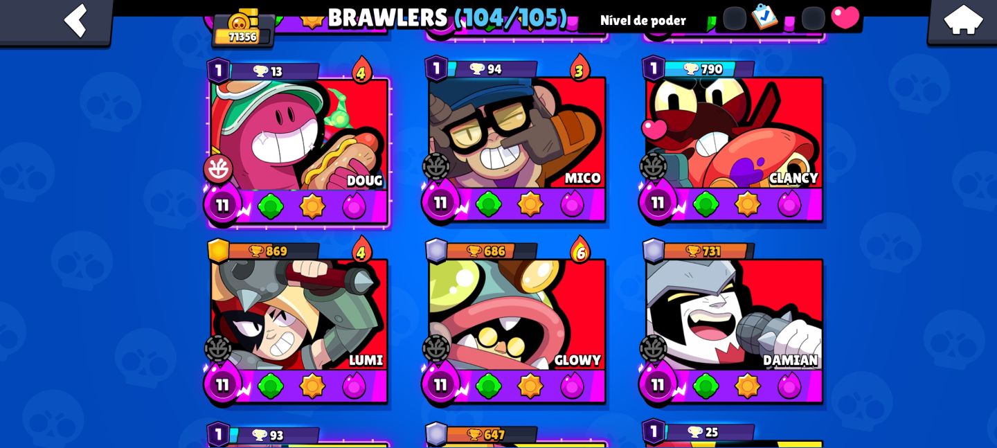 CONTA BRAWL STARS (LEIA A DESCRIÇÃO)