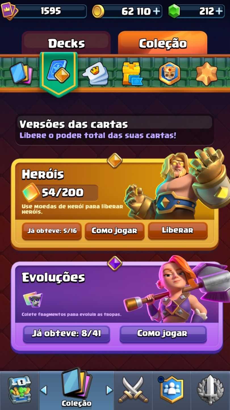 CONTA CLASH ROYALE MAXIMIZADA REI NÍVEL MÁXIMO 12K+ TROFÉUS 8 EVOLUÇÕES
