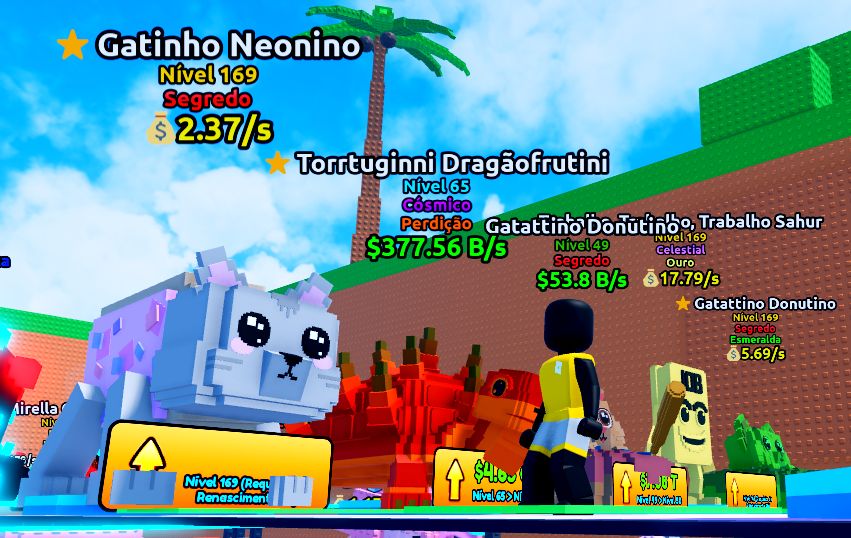 (PROMO) CONTA BLOX FRUITS + ESCAPE DO TSUNAMI À VENDA!