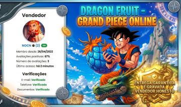 [Melhor Preço] Gpo Grand Piece Online Ases Frutas Baus Fits Espadas