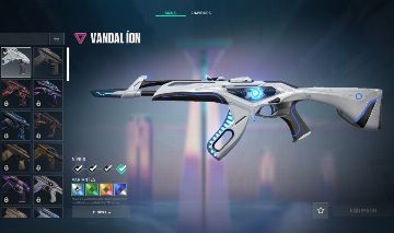 CONTA DE VALORANT | VANDAL ÍON | LÂMINA CERIMONIAL | 230 VP | LVL + 32