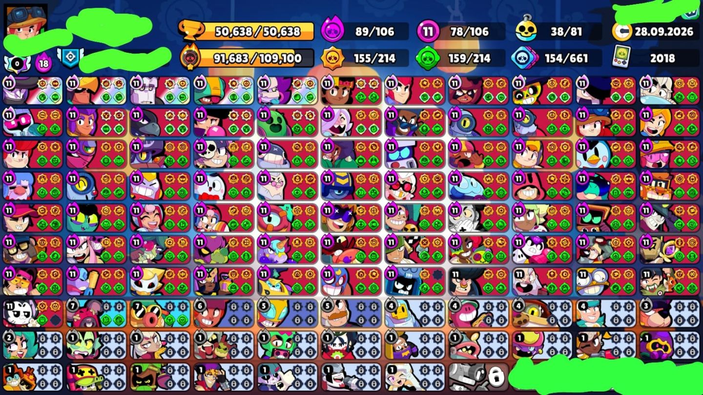 Conta Brawl Stars Completa Skins e Conteúdos Exclus