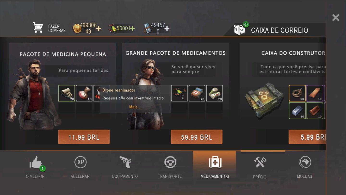 VIVA OU MORRA: SOBREVIVENTE (LIVE OR DIE 2) | MOEDAS, RECURSOS, ROUPAS E DRONE