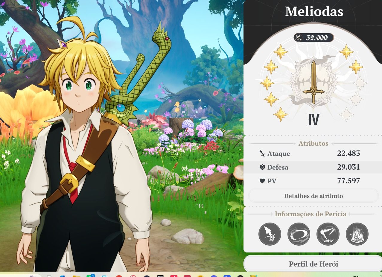 ACC 7DS ORIGIN 130K+ TODOS OS PERSONAGENS