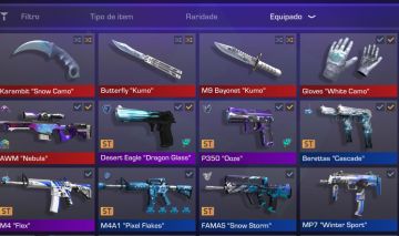 Conta standoff 2 full skins + faca,medalhas conta antiga pronta para jogar