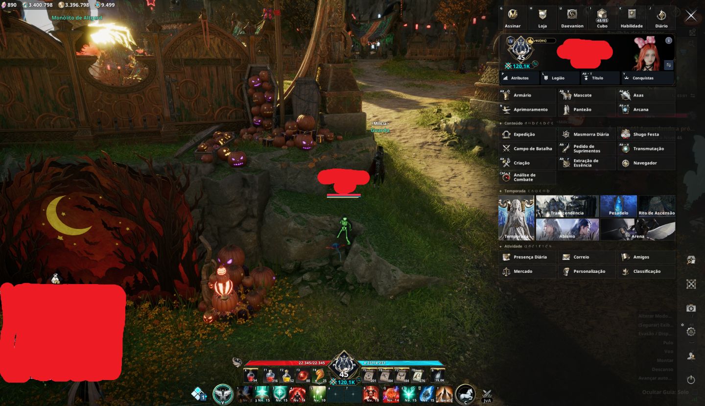 Conta Aion2 Clerigo - 120k cp e 2336 gs