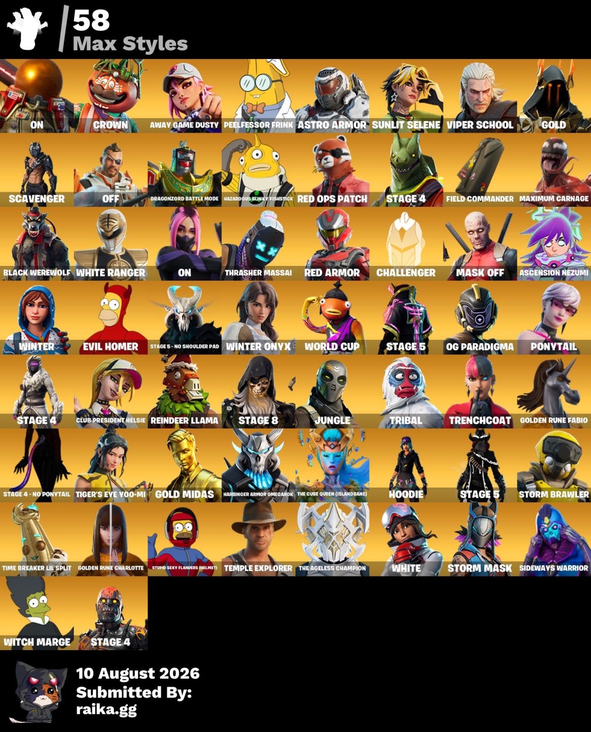 CONTA FORTNITE SALVE O MUNDO FUNDADOR 190 SKINS