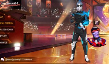 Conta free fire, prime 7