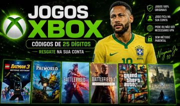 Jogos de Xbox Series X/S com Código De 25 Digitos, sem Método Parental