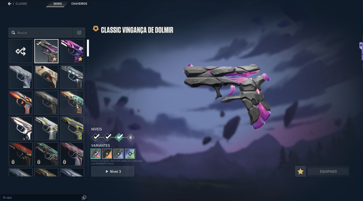 CONTA 3K GASTOS, EX IMT CHEIA DE SKINS
