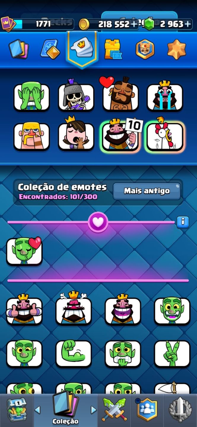 Conta Clash Royale 14k trofeus, 38 nível max, 9 Herois liberados 21 Evoluidas