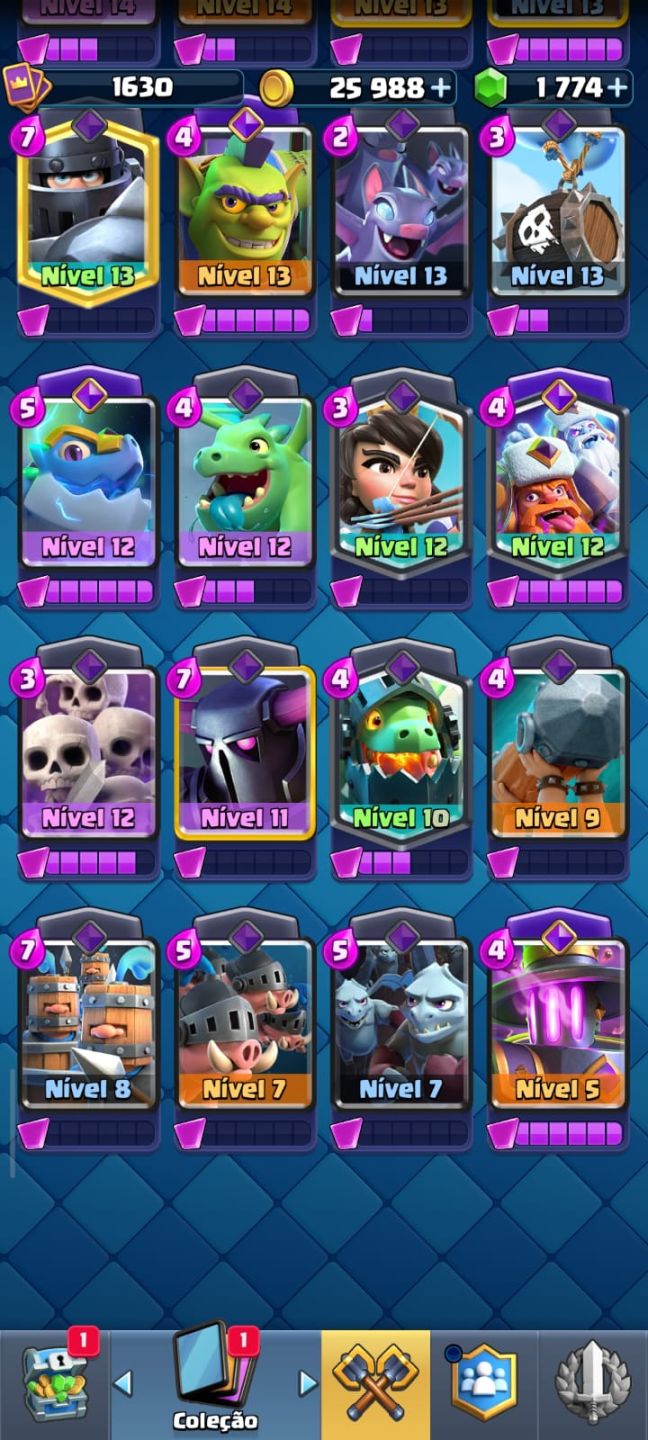 CONTA DE CLASH ROYALE FULL ACESSO