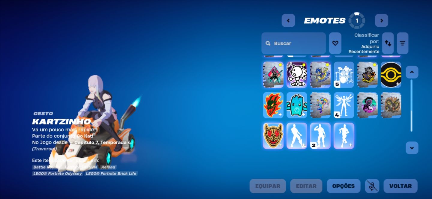 Conta epic games com skins de fortinite, saldo na conta e Hogwarts Legacy