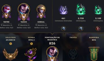 Conta de LOL lv 600, Skins Valorant, tft, wild rift
