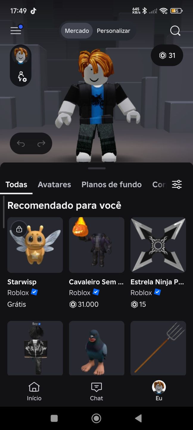 CONTA HAIKYU LEGENDS COM ESTILOS SECRETOS E COM ROBUX