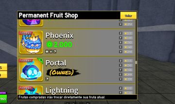 Conta Blox Fruits Com Portal e Ice Permanente