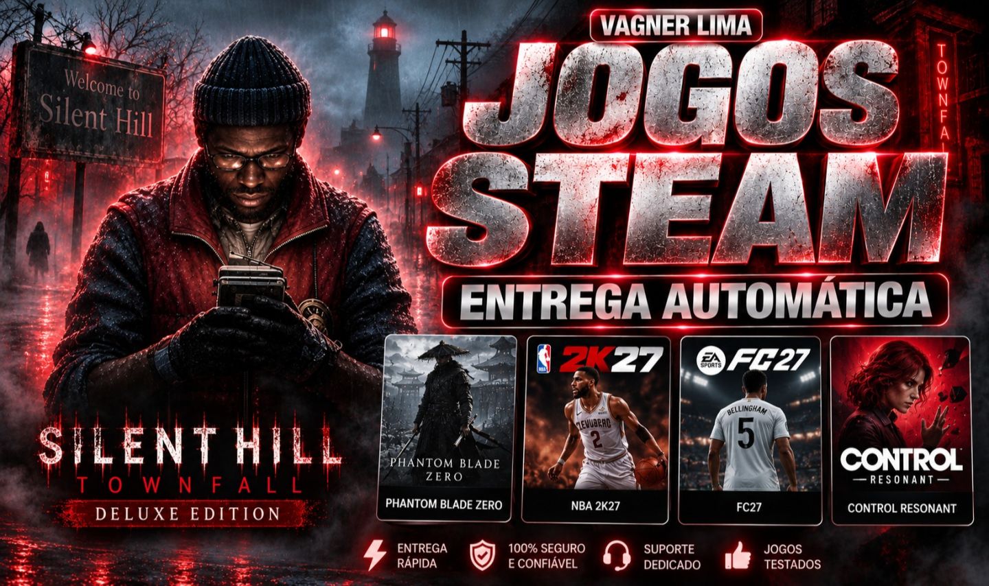MENOR PREÇO DO SITE | JOGOS STEAM OFFLINE | ENTREGA AUTOMÁTICA | + BRINDES