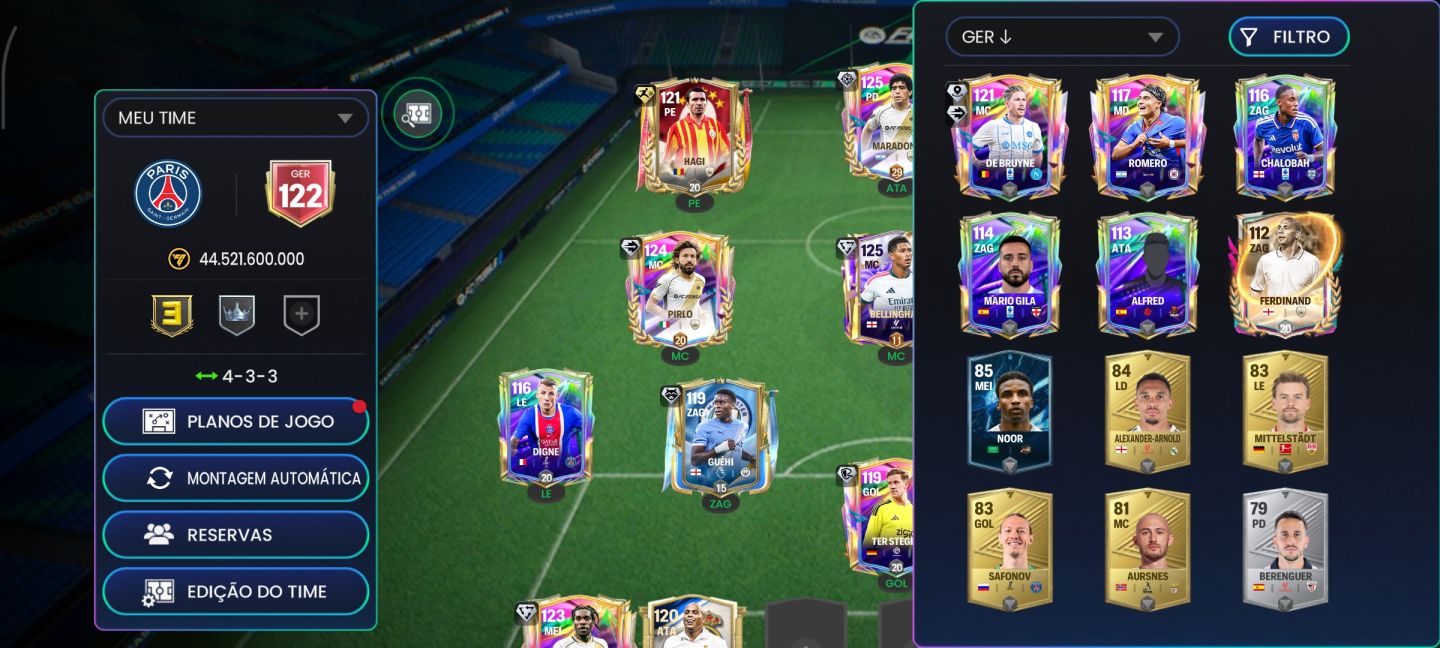 Ger 122 com cartas top