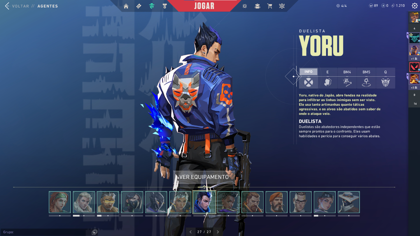 Conta de Valorant e LoL, muito boa e barata, ambas com muitas skins