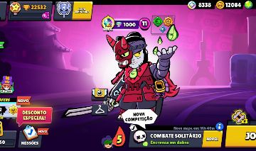 CONTA BRAWL STARS - PROGRESSO E COLECIONÁVEIS