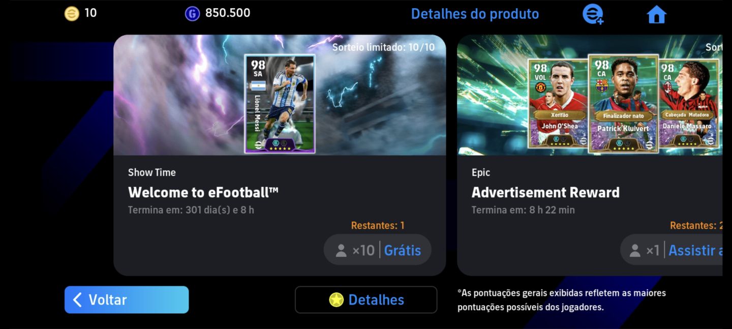 CONTA COM MBAPPE DA COPA + 3 ÉPICOS