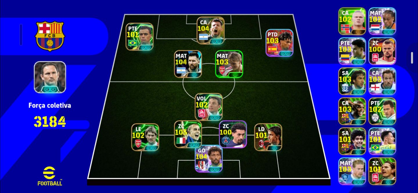 Conta efootball disponível