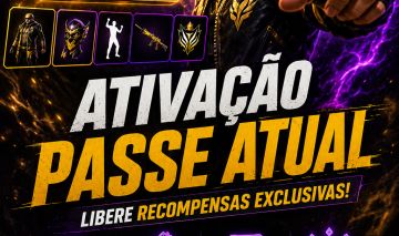 ATIVAÇÃO DO PASSE ELITE FF VIA ID ENTREGA RÁPIDA!