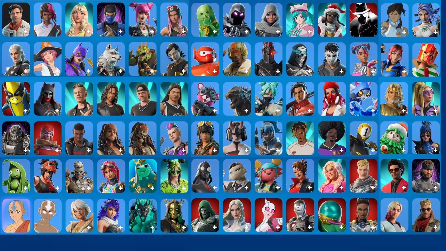 CONTA OG 2017 FORTNITE 400+ skins