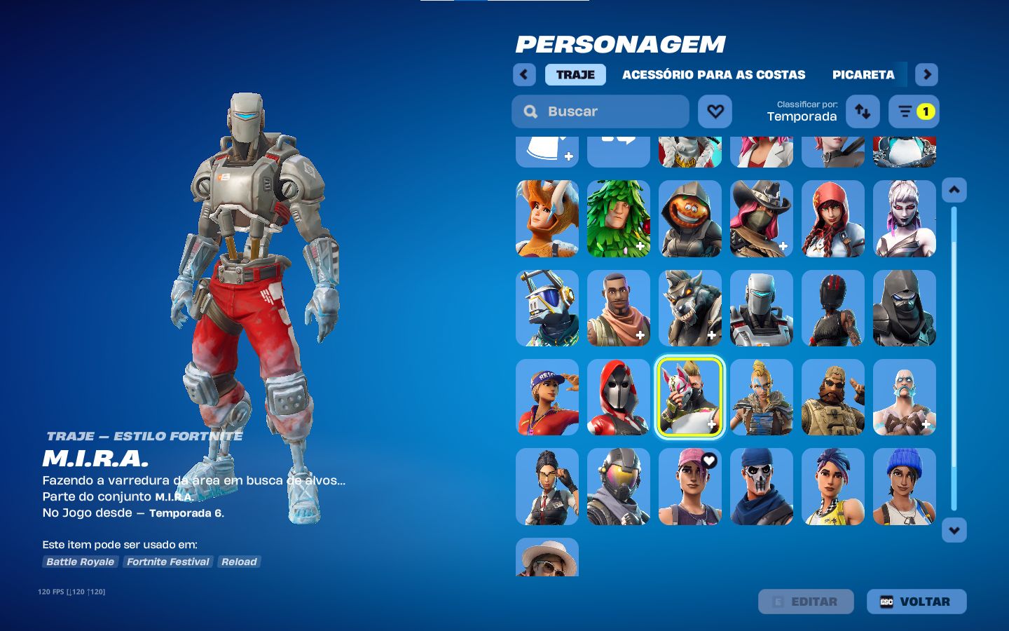 Fortnite OG | Salve o Mundo Fundador (VBucks) + Passes T5 e T6 Max + Foice