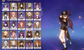 Conta genshin impact antiga 24 T5 hutao xiao yelan zhongly yae miko neuvilette