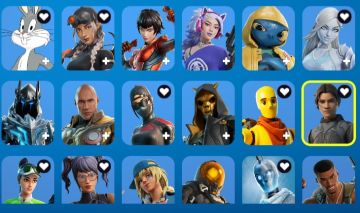 Conta de Fortnite com 96 skins e 149 picaretas